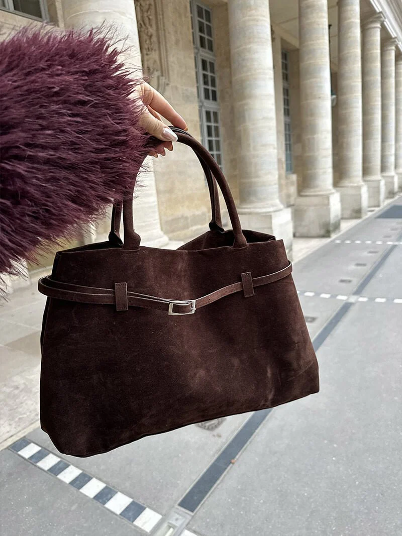 Dalila Suede Bag - Image 5