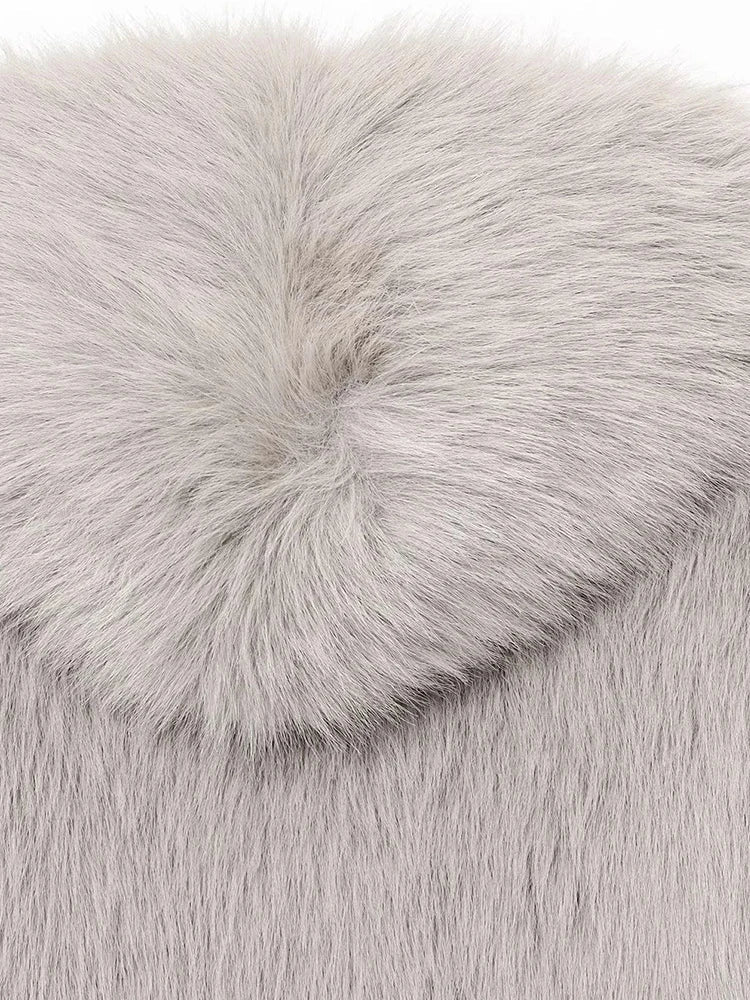 Dana Faux Fur Hooded  Jacket - Image 10