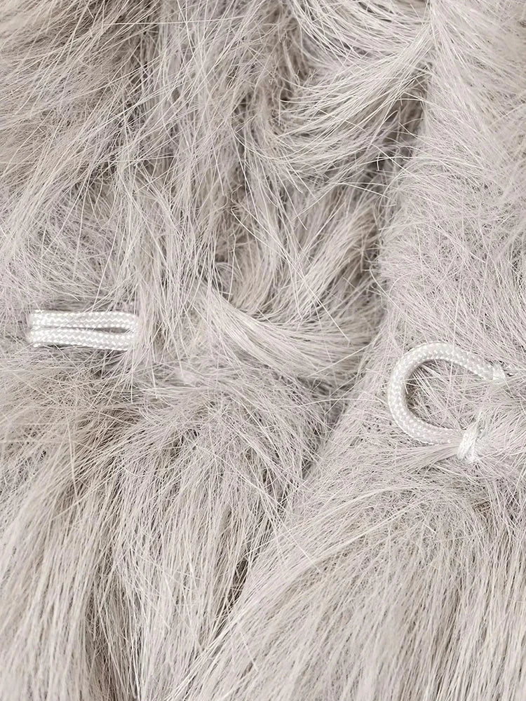 Dana Faux Fur Hooded  Jacket - Image 11