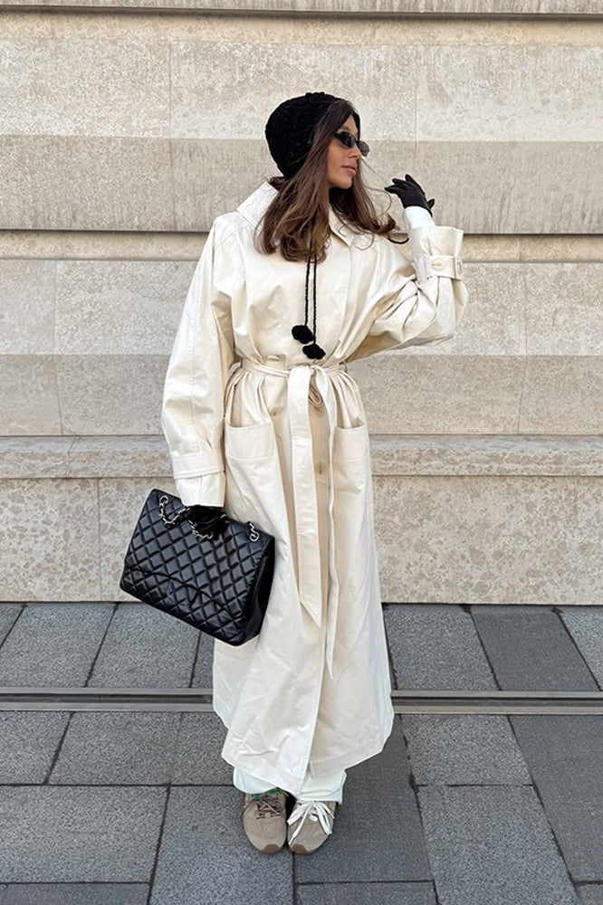Danielle Belted Trench Coat - Image 2