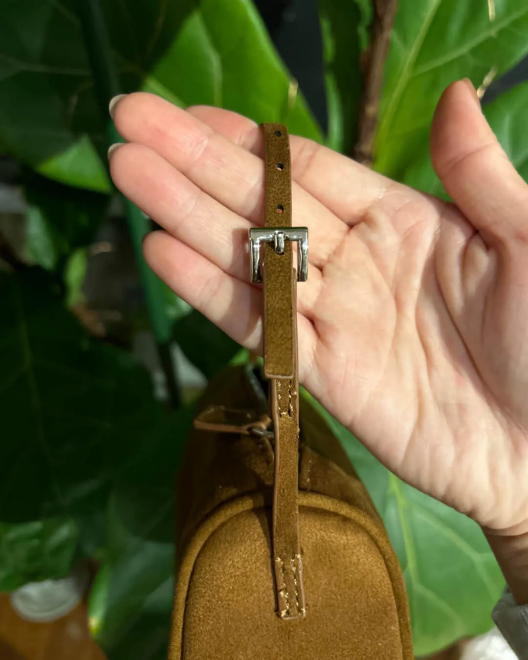 Danika Suede Mini Shoulder Bag - Image 10