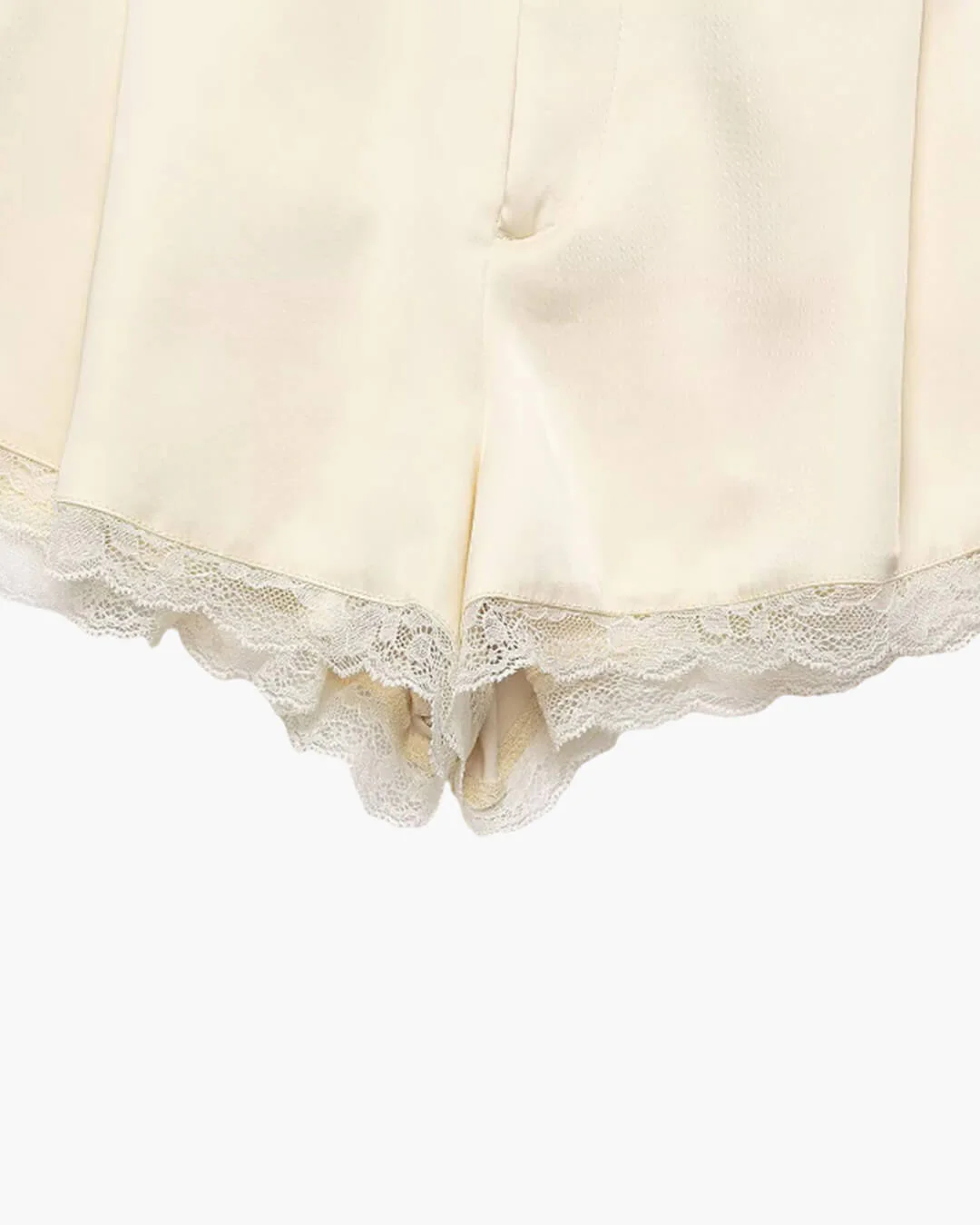Davina High Waisted Satin Mini Shorts - Image 7