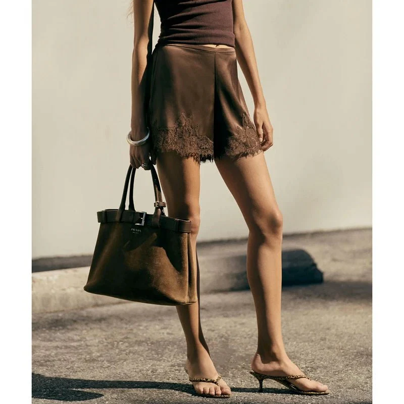 Diane Satin Shorts - Image 10
