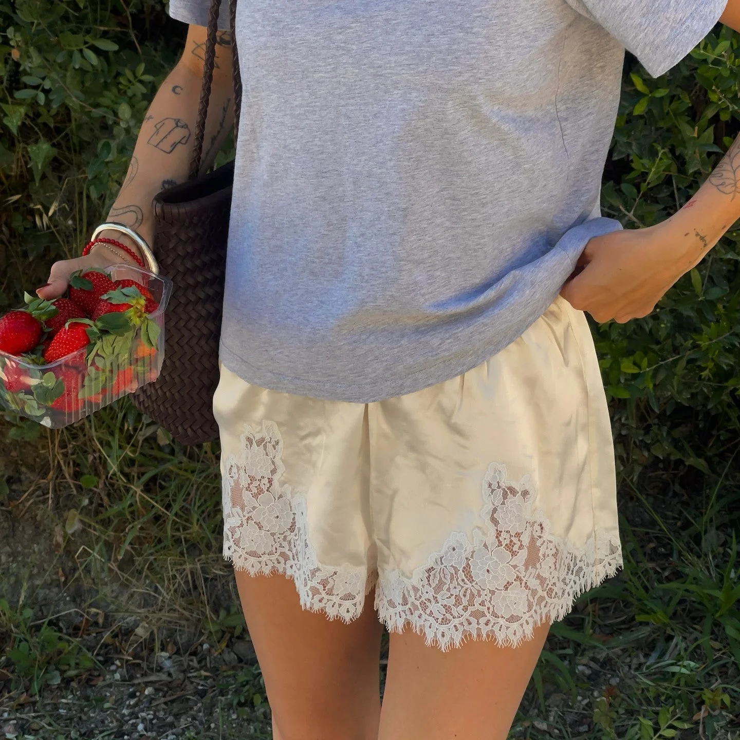 Diane Satin Shorts - Image 6