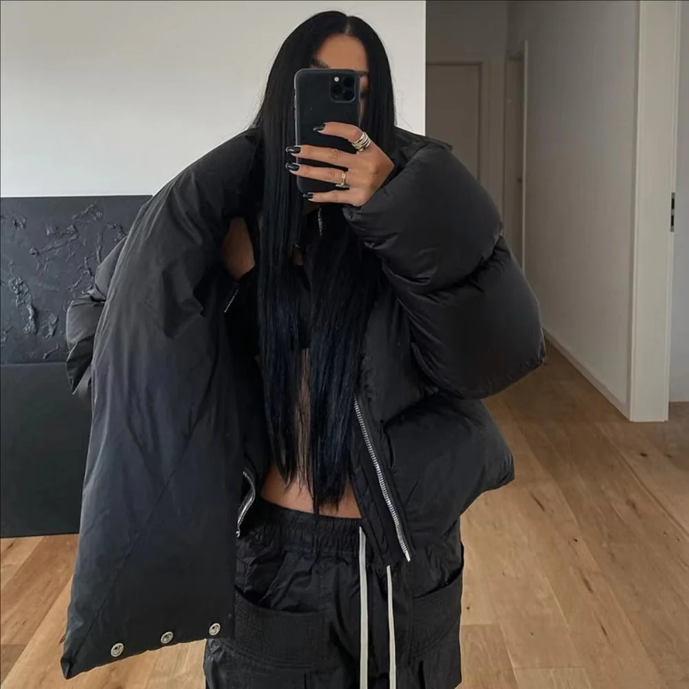 Donna Funnel Neck Puffer Jacket - Image 5