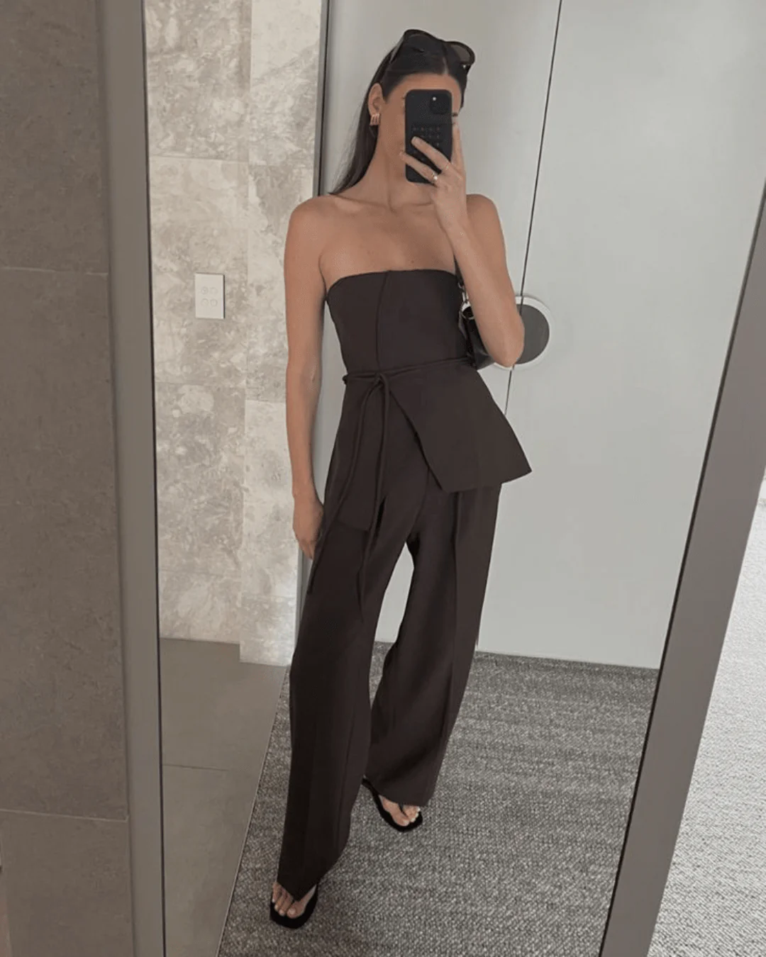 Donna Strapless 2 piece Set - Image 5