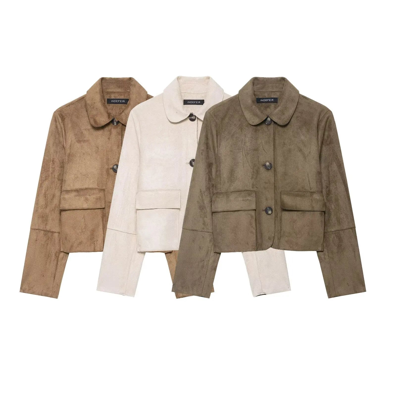 Elara Suede Jacket - Image 21