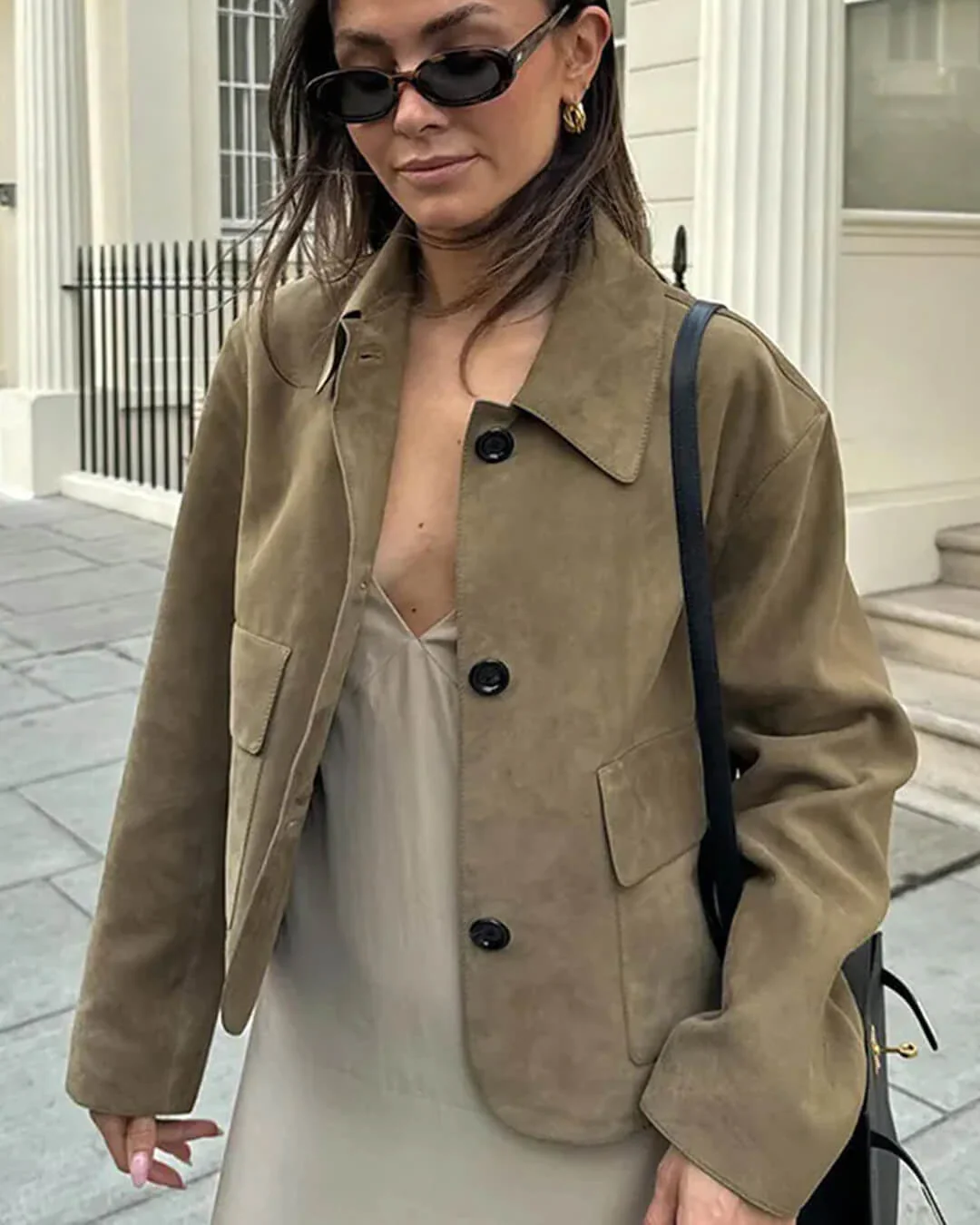 Elara Suede Jacket - Image 4