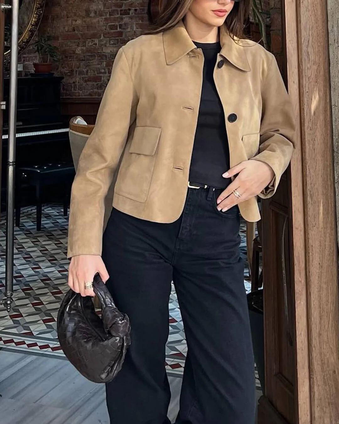 Elara Suede Jacket - Image 8
