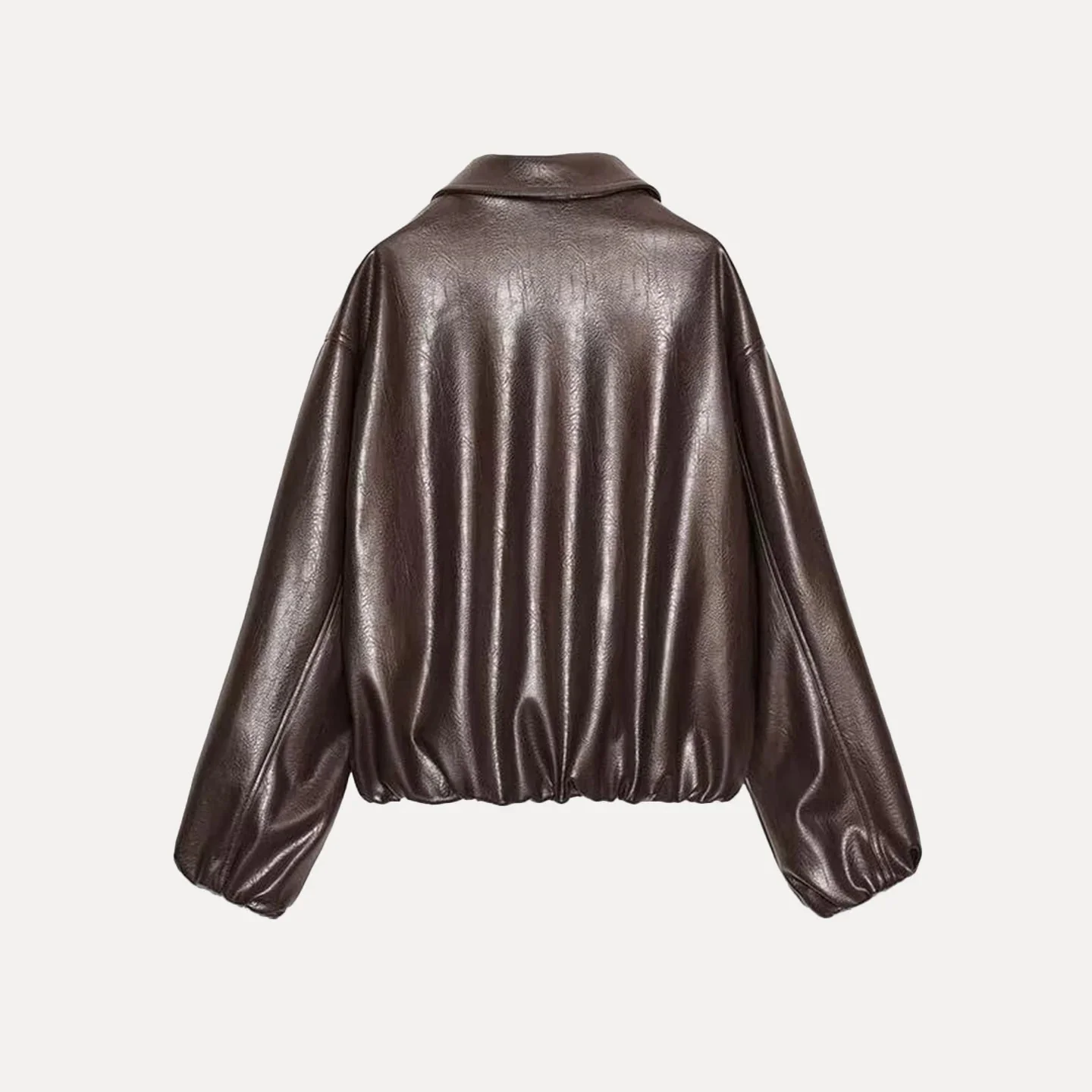 Eleanor Faux Leather Jacket - Image 4
