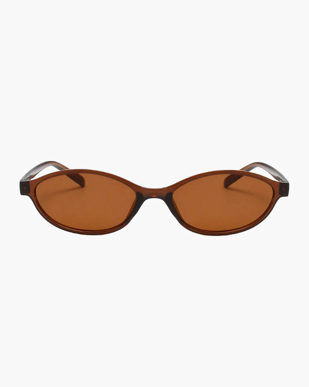 Elena Retro Oval Cat Eye Sunglasses - Image 4