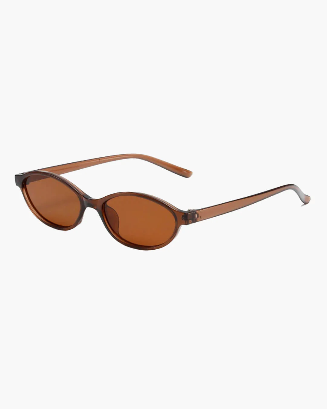 Elena Retro Oval Cat Eye Sunglasses - Image 5