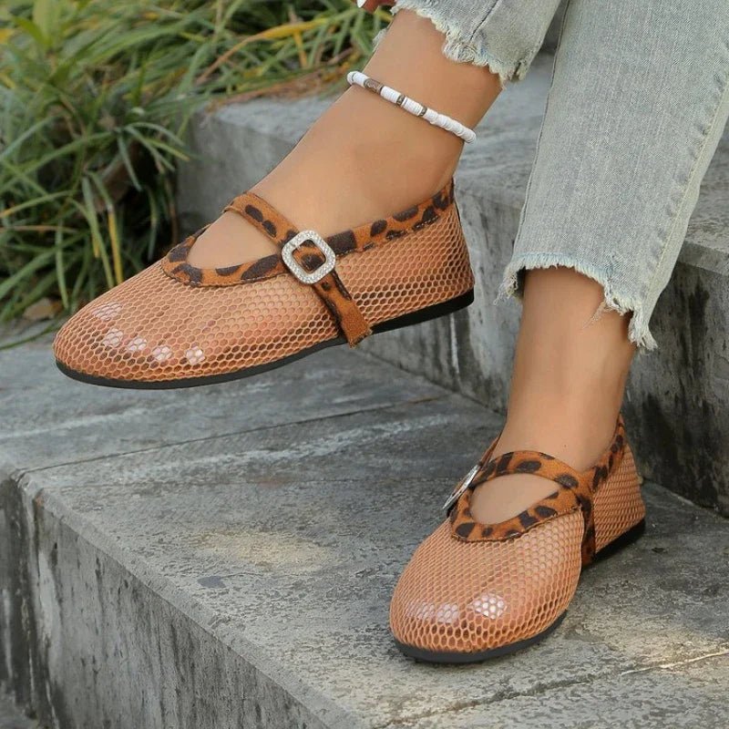 Elena Round-Toe Ballet Flats - Image 4