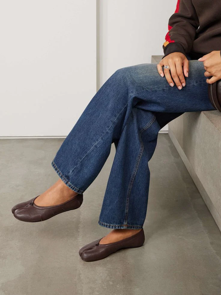 Elizabeth Split Toe Ballet Flats - Image 11