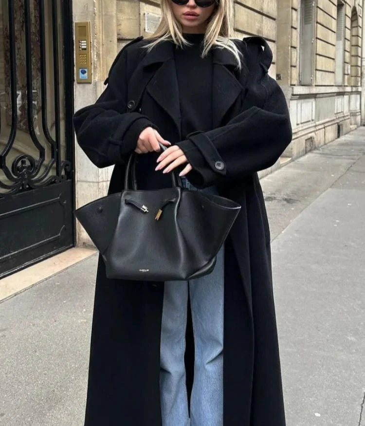Emma Lace Up Trench Coat - Image 6