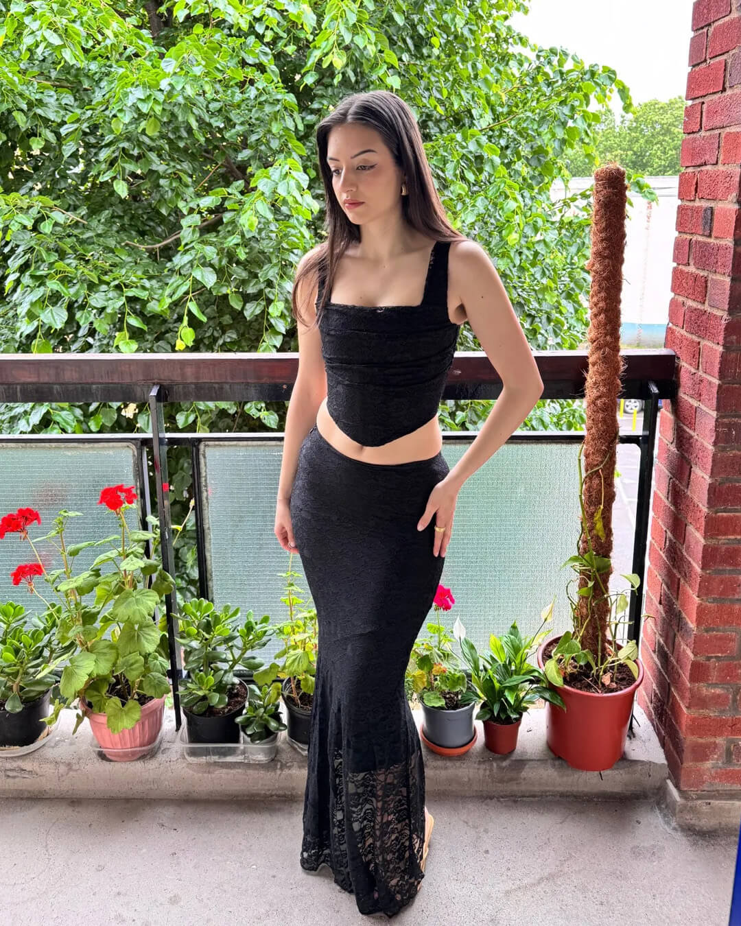 Esmeralda Lace Maxi Skirt Set - Image 7