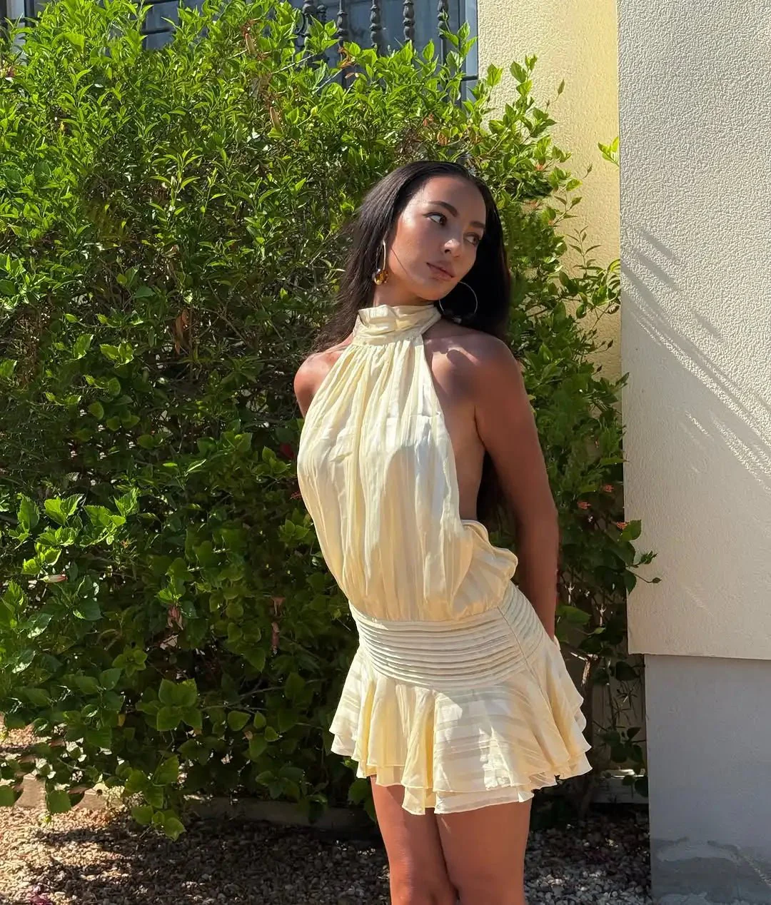 Ezra Backless Mini Dress - Image 2