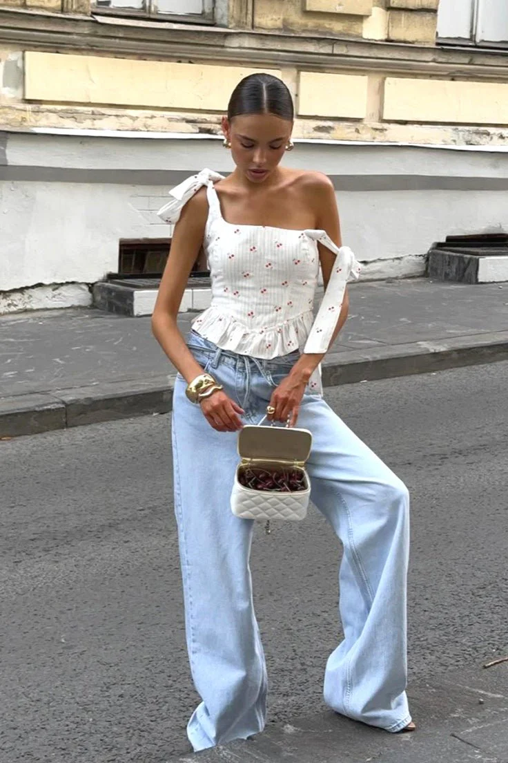 Fabia Ruffle Off-Shoulder Top - Image 4