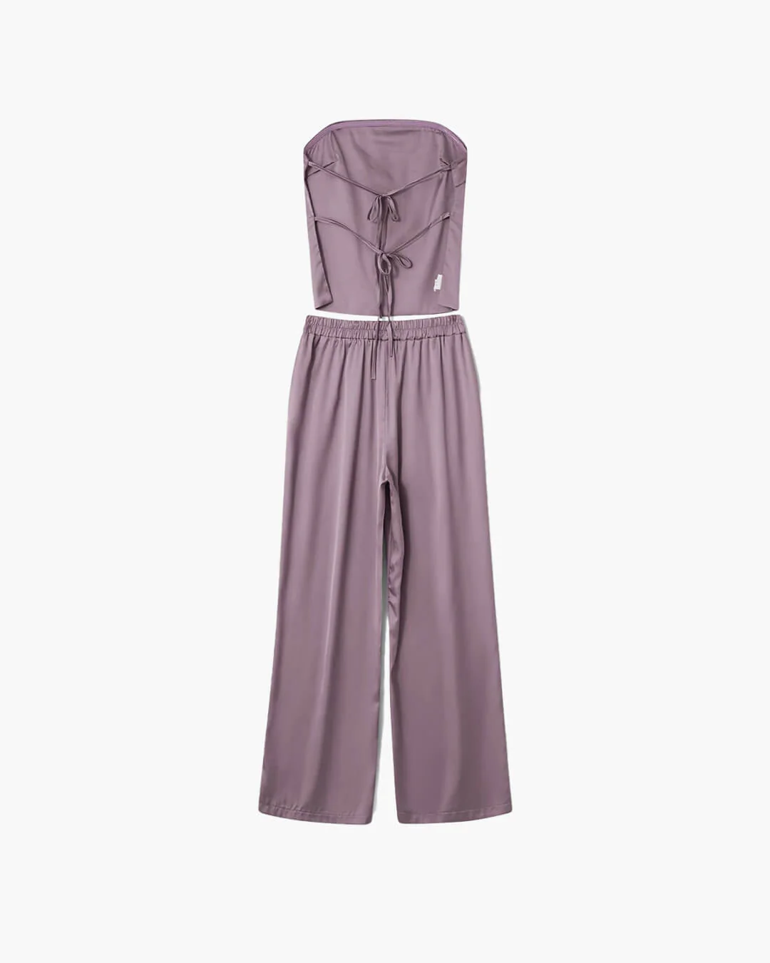 Felicity Bandeau Pants Satin Suit - Image 9