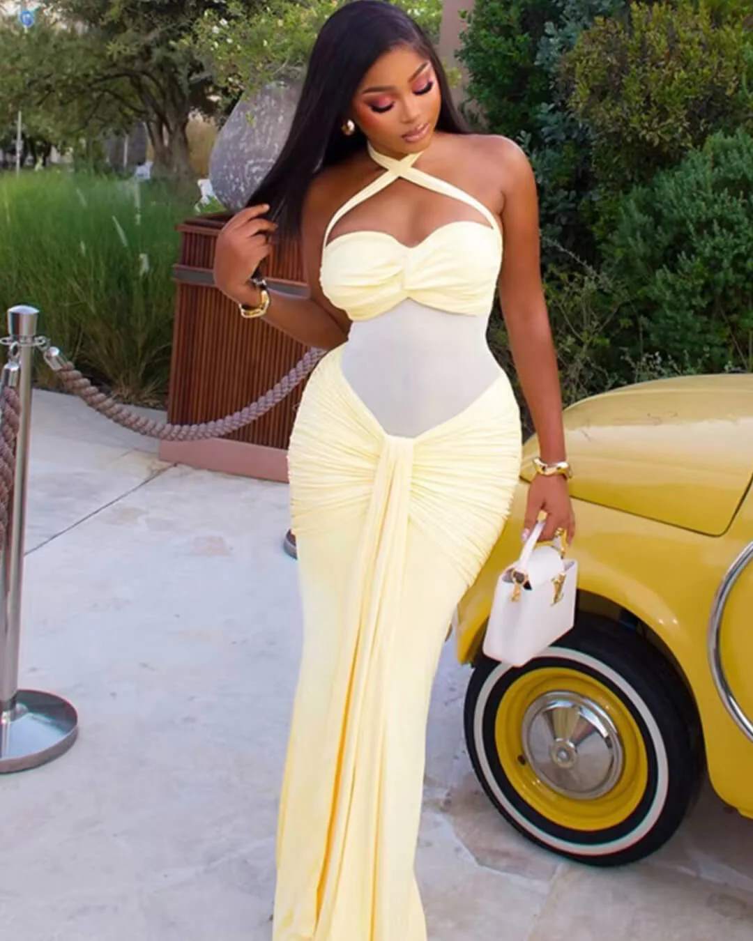 Fenella Backless Maxi Dress - Image 11