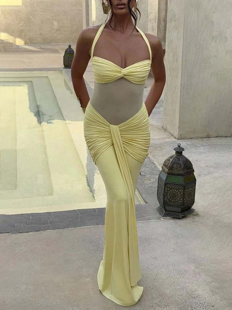 Fenella Backless Maxi Dress - Image 6