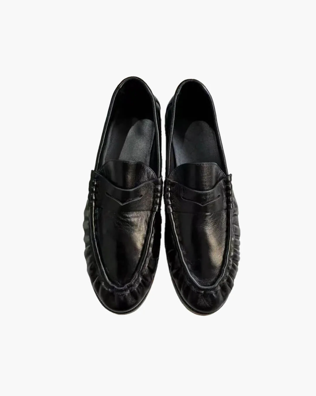 Fiona Faux Leather Slip-On Loafers - Image 4