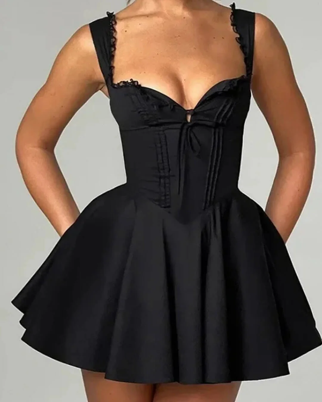 Francine Sleeveless Mini Dress - Image 10