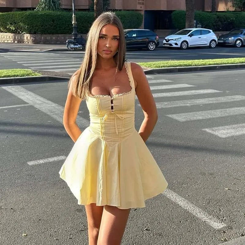 Francine Sleeveless Mini Dress - Image 7