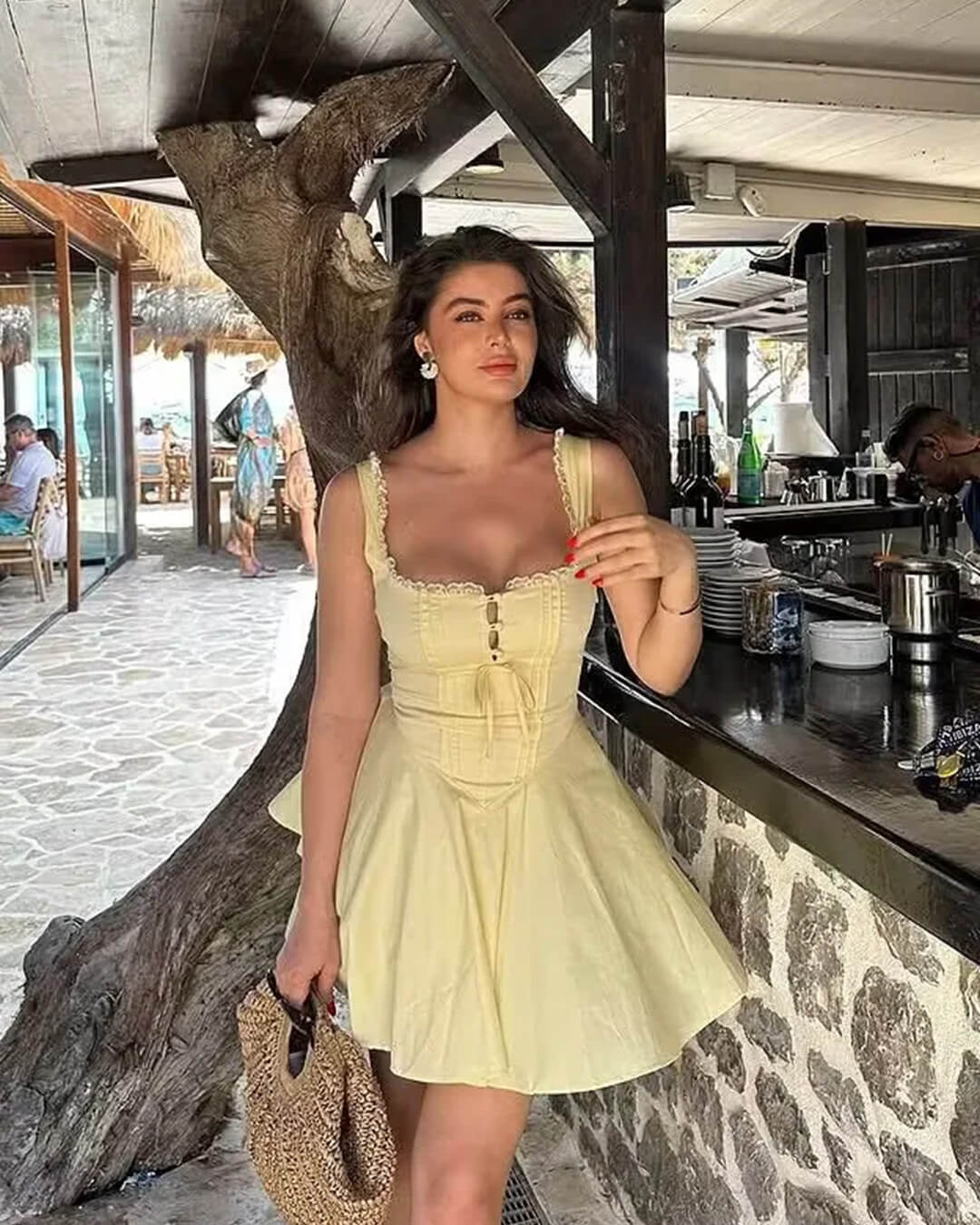 Francine Sleeveless Mini Dress - Image 8