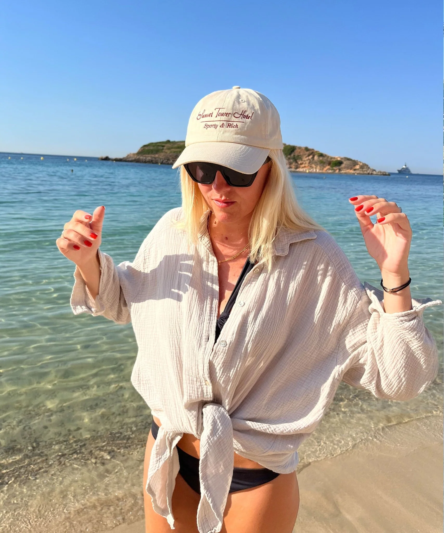 Freya Oversized Muslin Blouse - Image 11