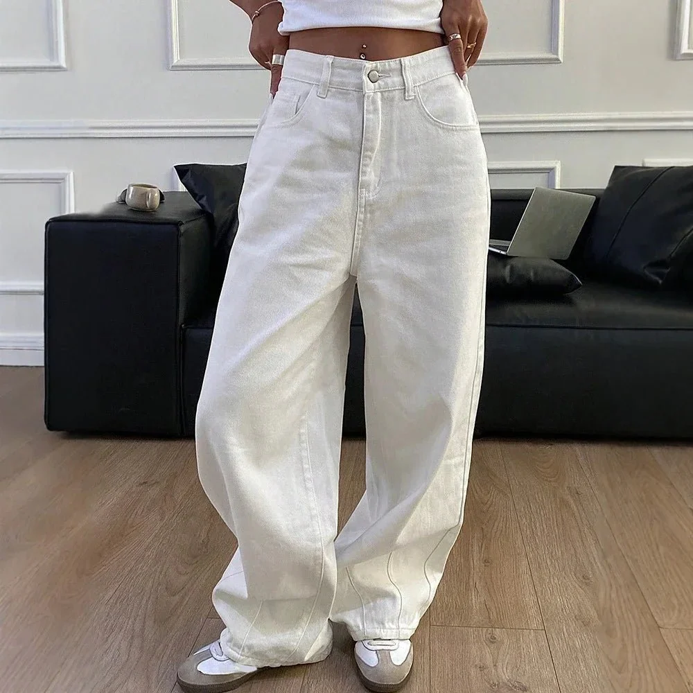 Gabrielle Wide Leg Baggy Jeans
