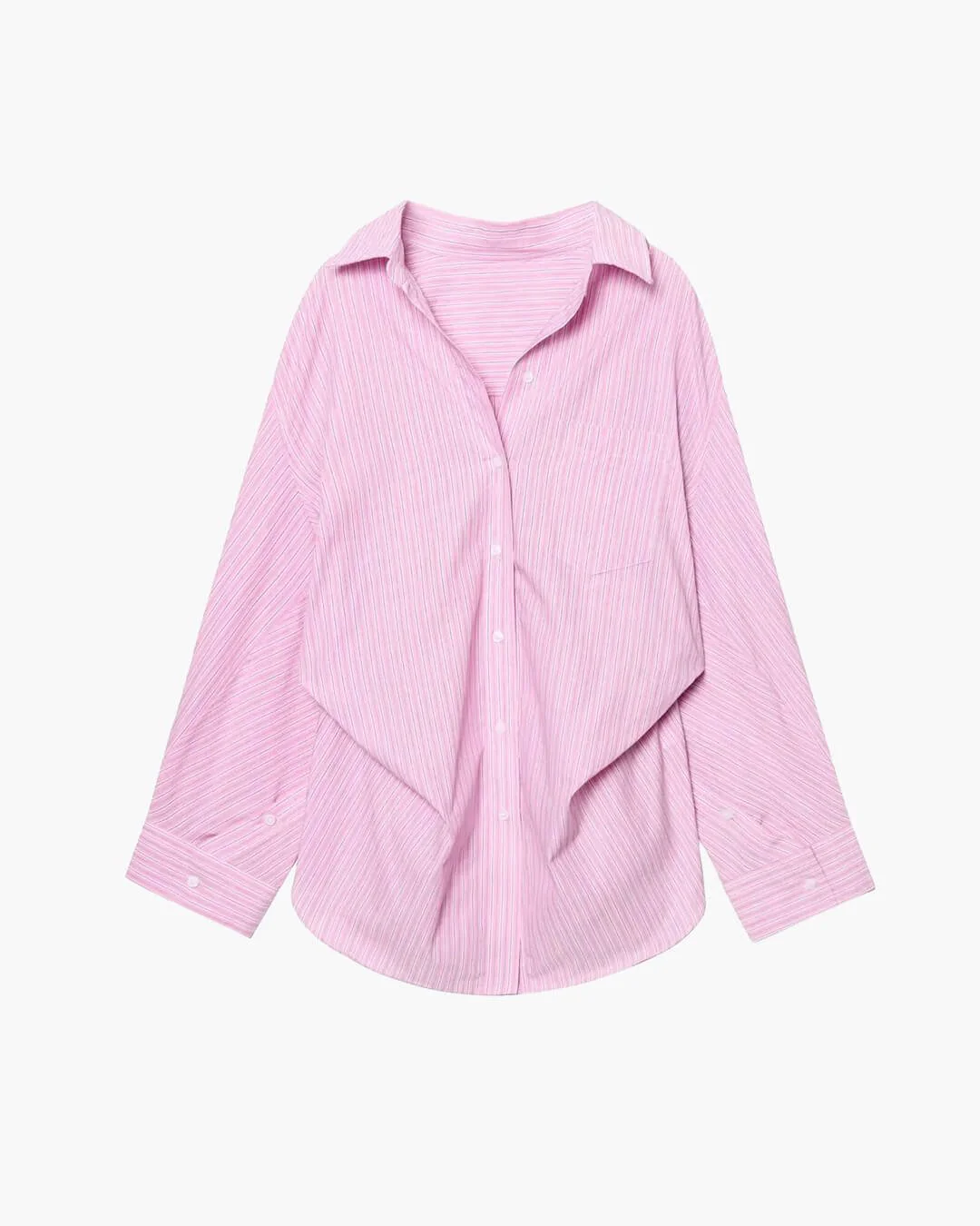 Gaile Bat Sleeve Striped Shirts - Image 11