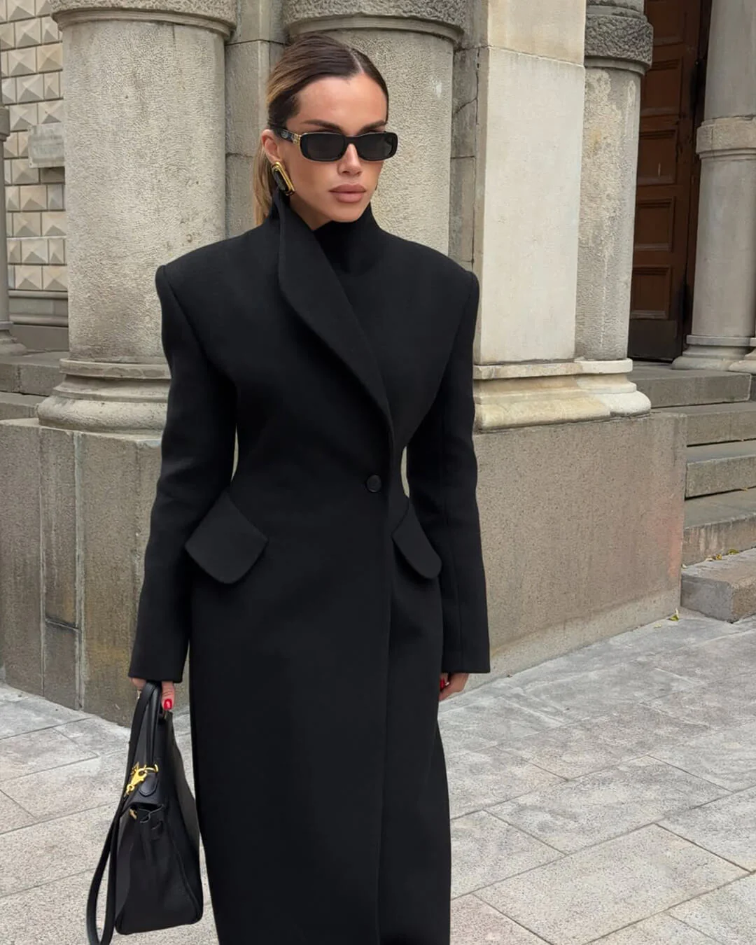 Genevieve Tailored Maxi Coat - Image 2