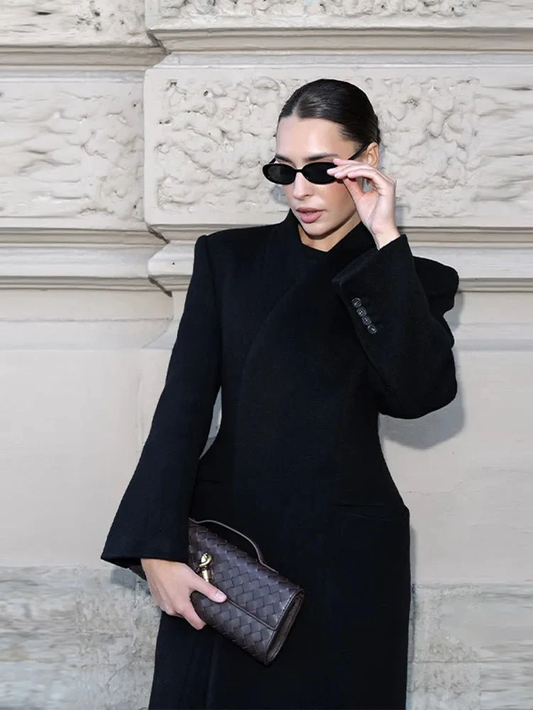 Genevieve Tailored Maxi Coat - Image 5