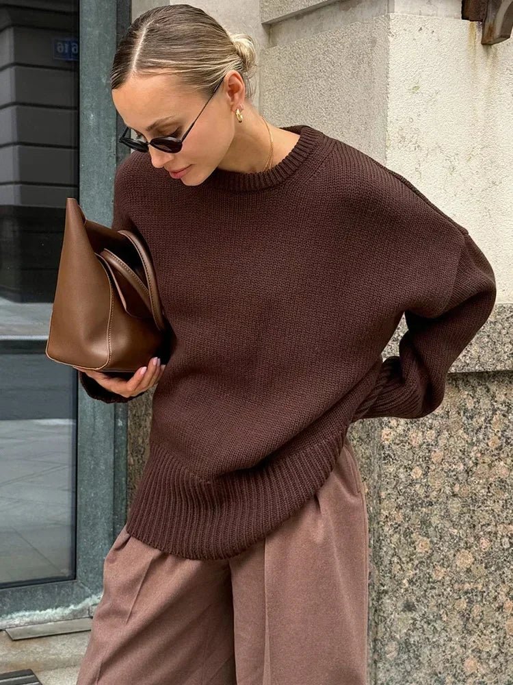 Georgette Ribbed Knit Sweater - Image 3
