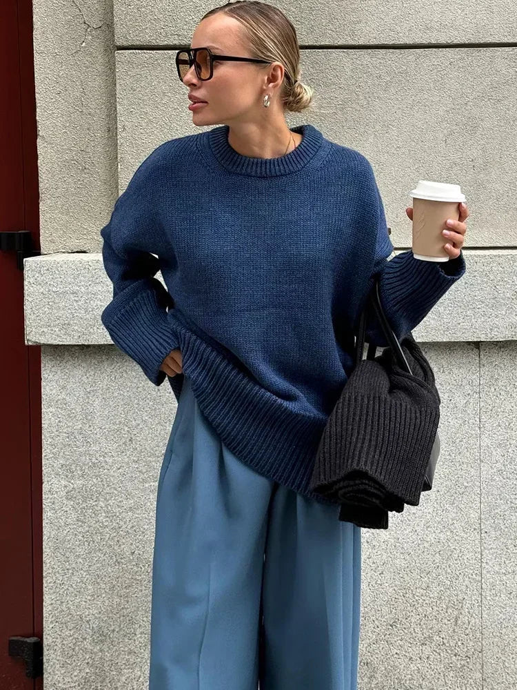 Georgette Ribbed Knit Sweater - Image 9