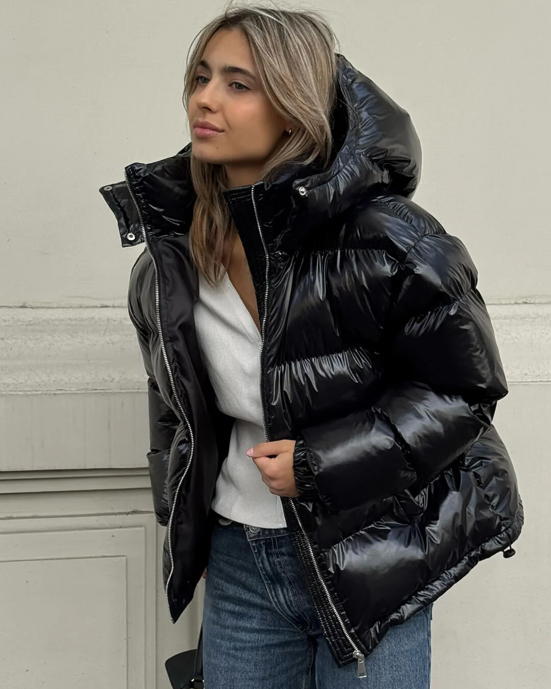 Geraldine Hooded Puffer Jacket - Image 6