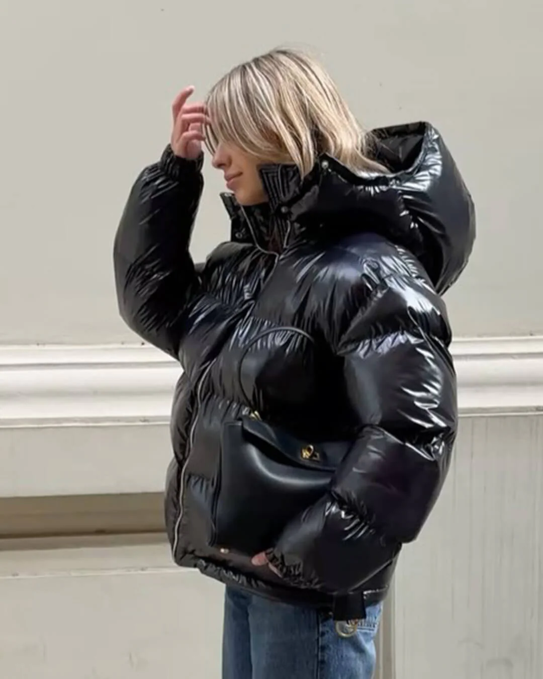 Geraldine Hooded Puffer Jacket - Image 7