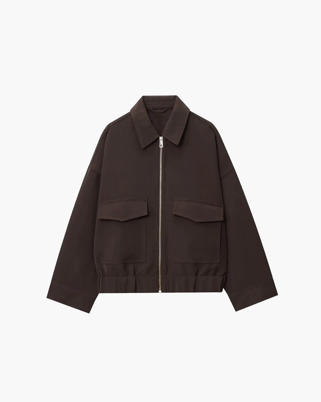 Ginny Flap Pocket Bomber Jacket