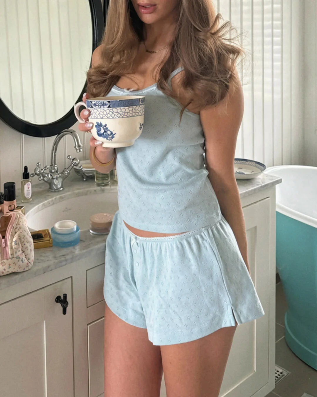 Gladys Sleeveless Top Pyjama Set - Image 4