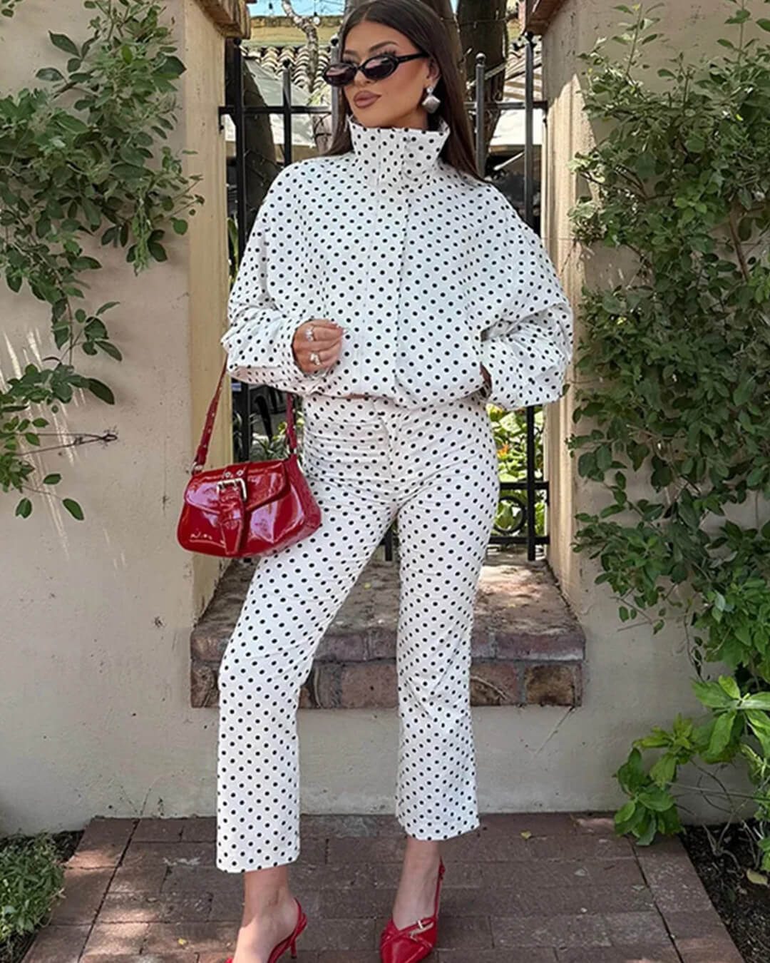 Gloria Polka Dot Co-Ord Set - Image 13