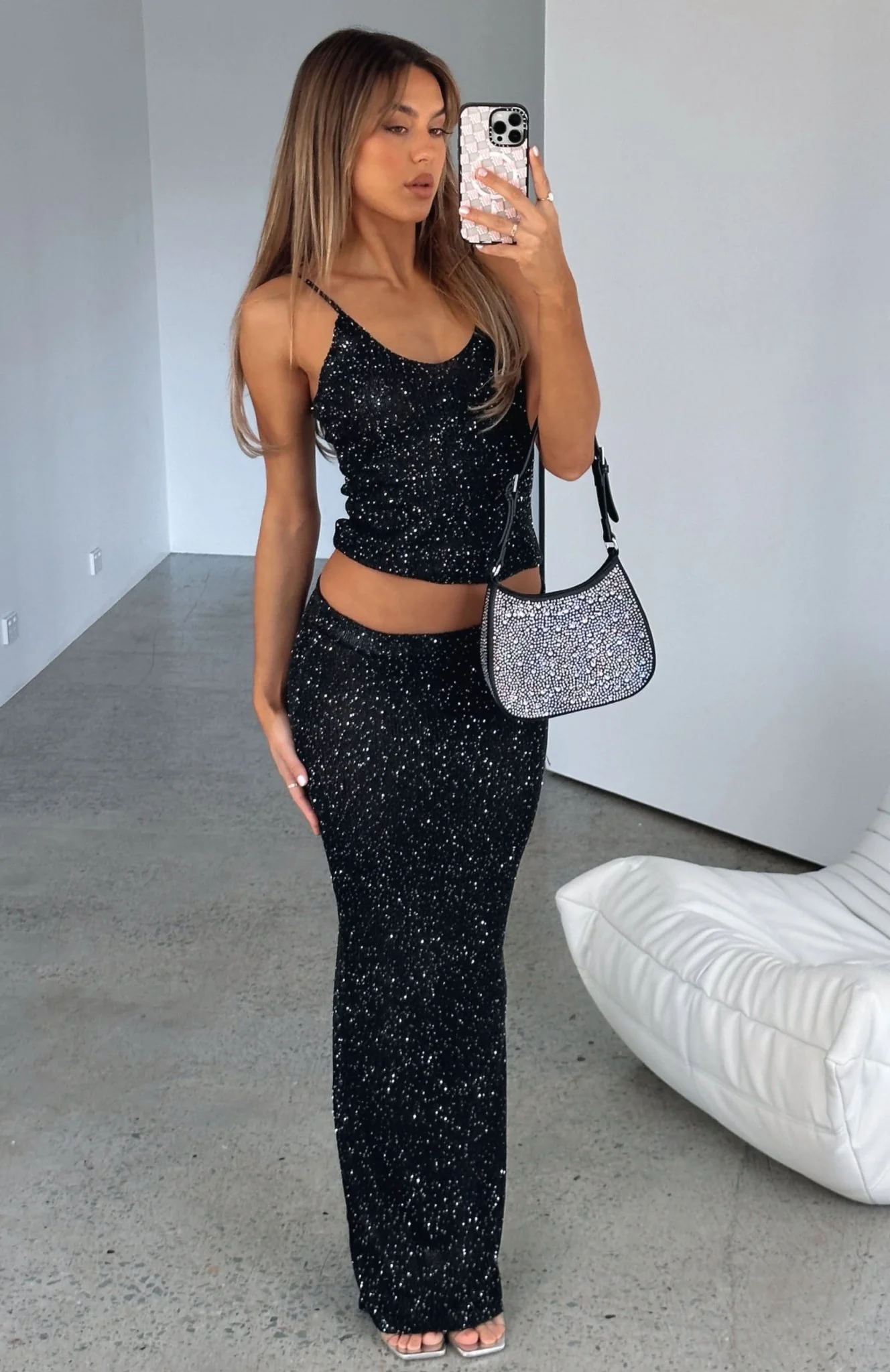 Grettel Shining Maxi Skirt Set - Image 5