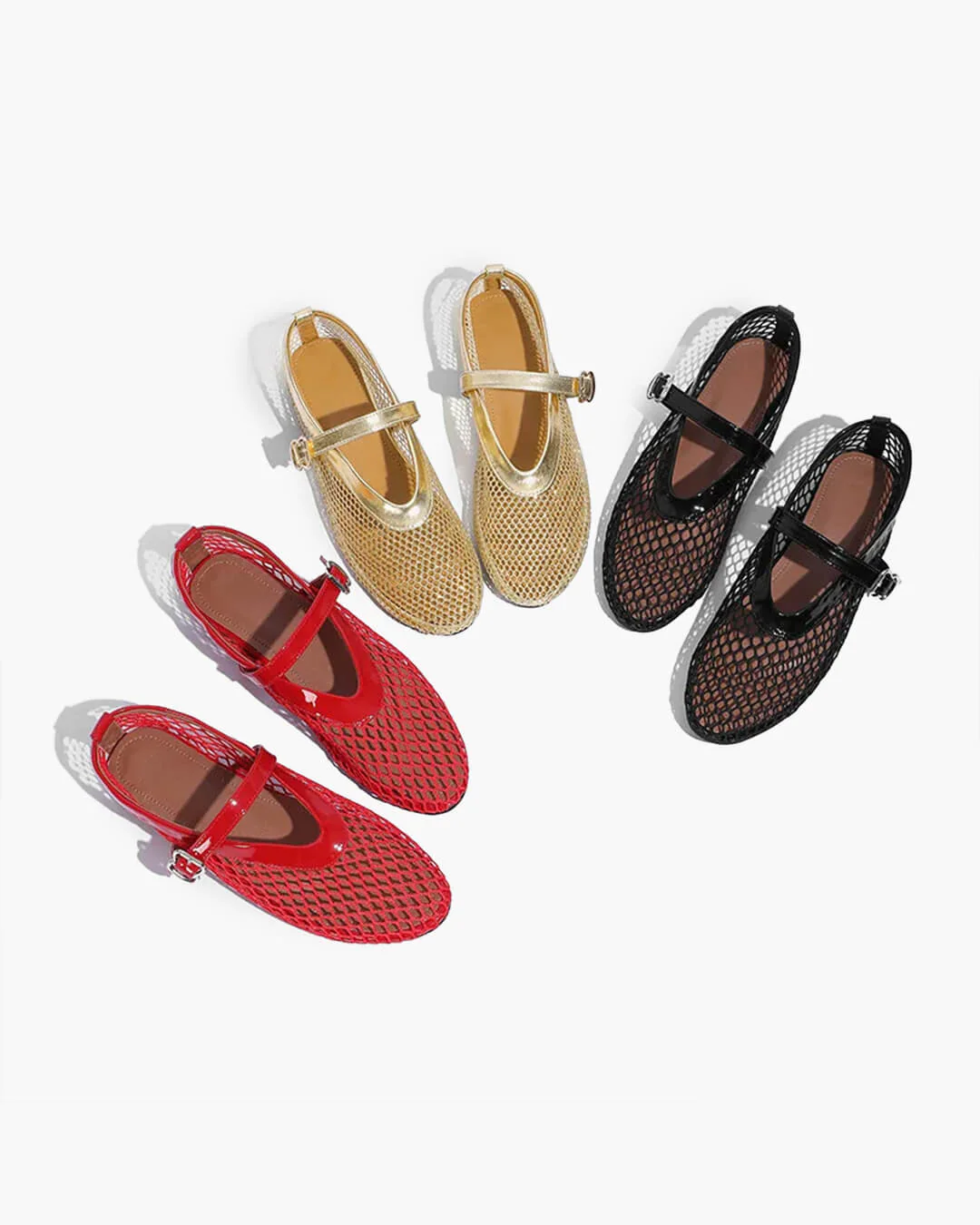 Hadley Mesh Ballet Flats - Image 11