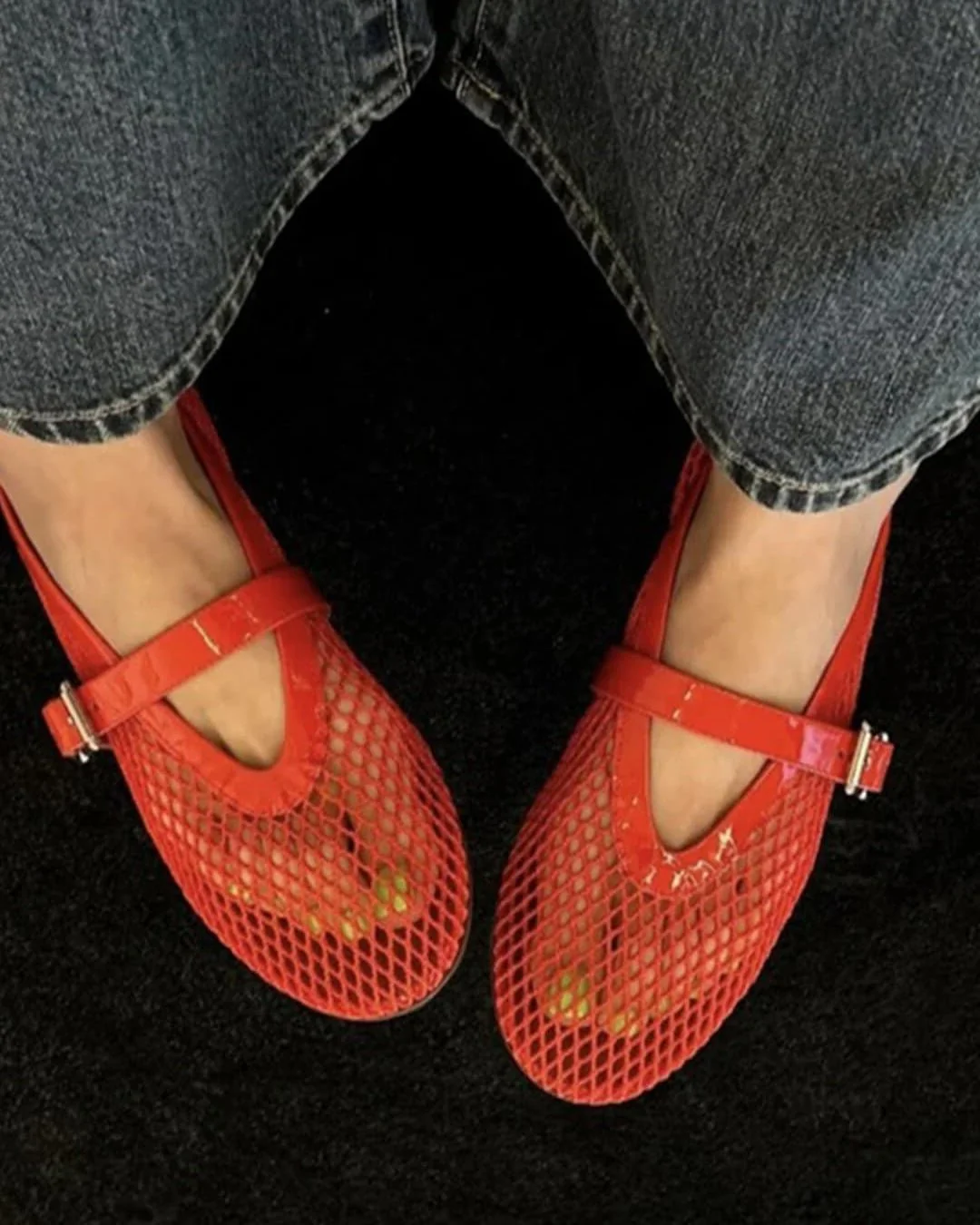 Hadley Mesh Ballet Flats - Image 9