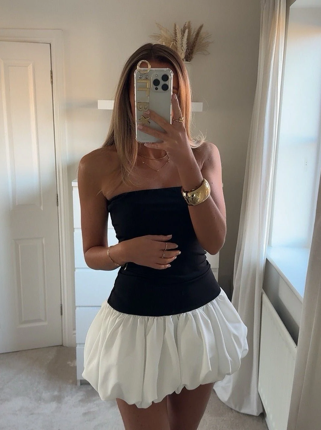 Hailey Strapless Mini Dress - Image 3
