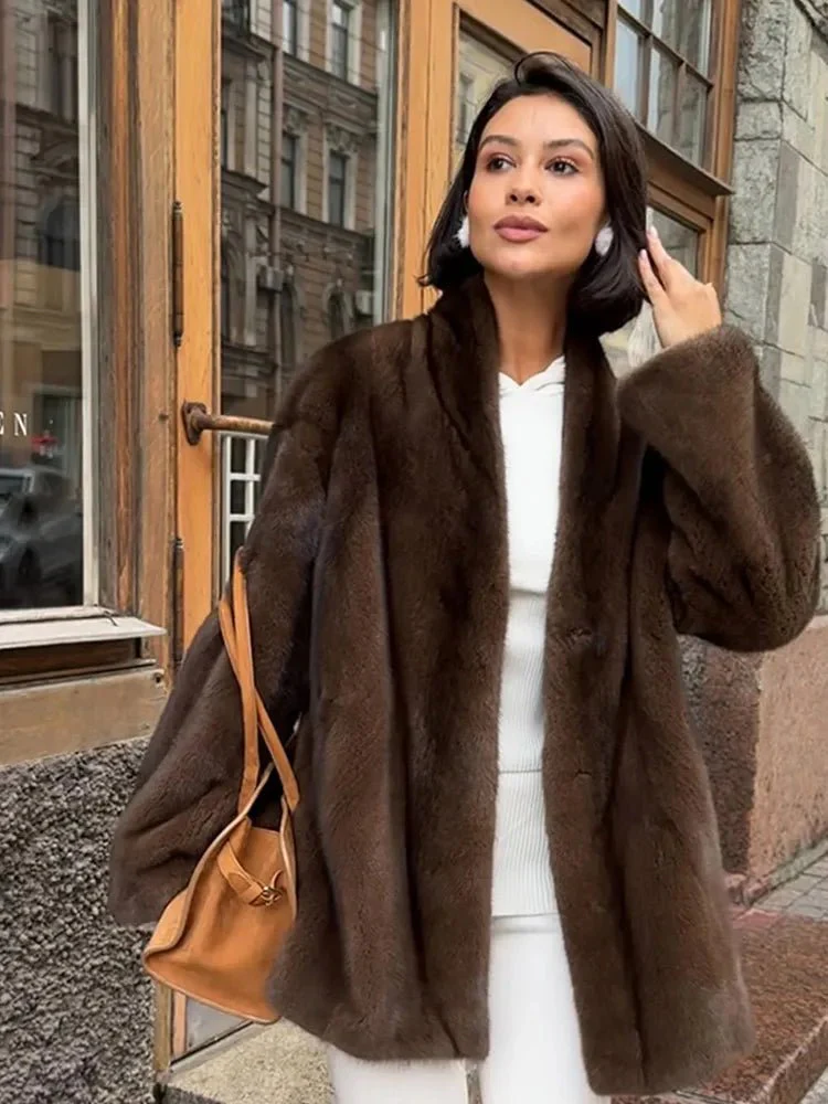 Hazel Belted Faux Fur Jacket - Image 3