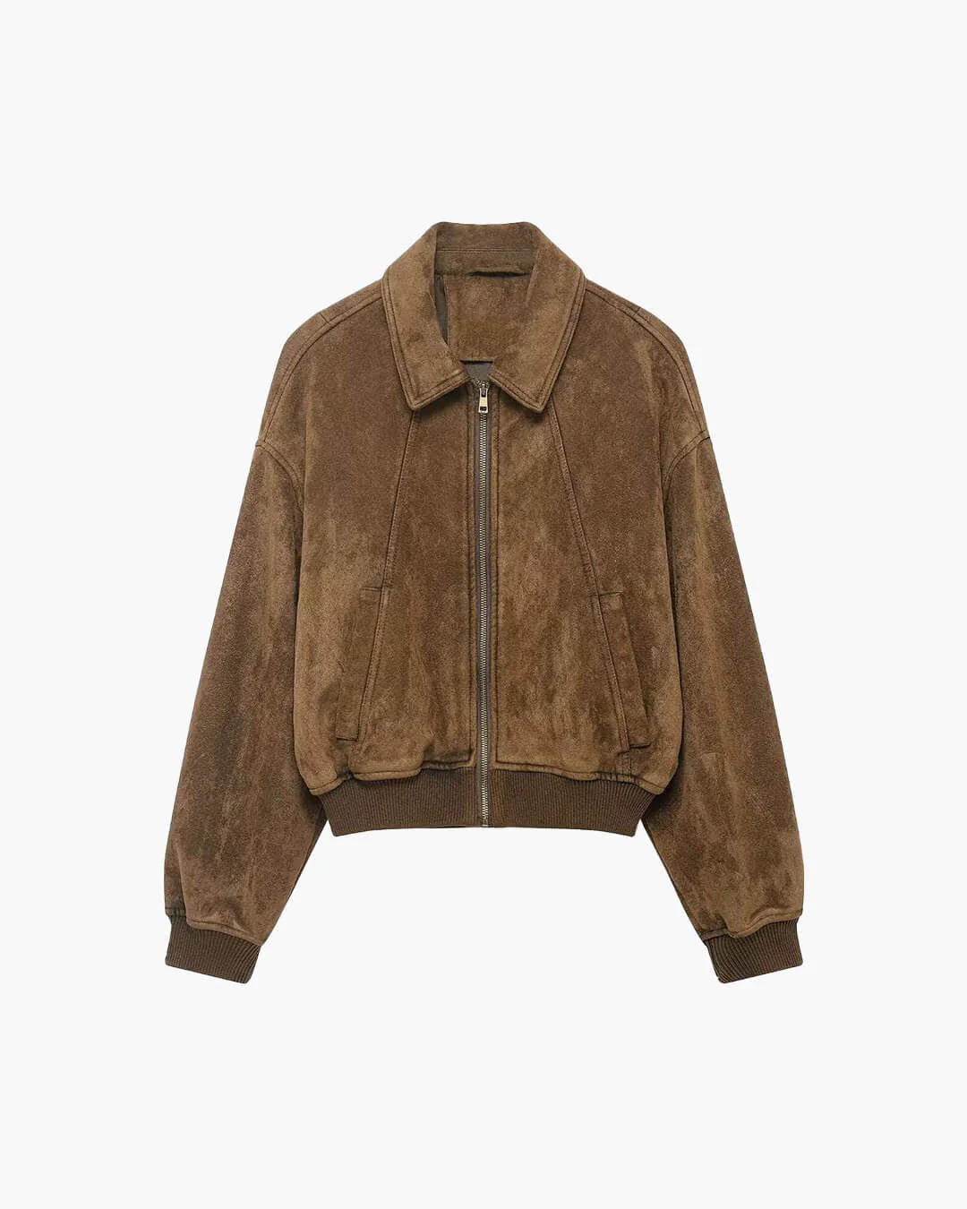 Heather Faux Suede Jacket