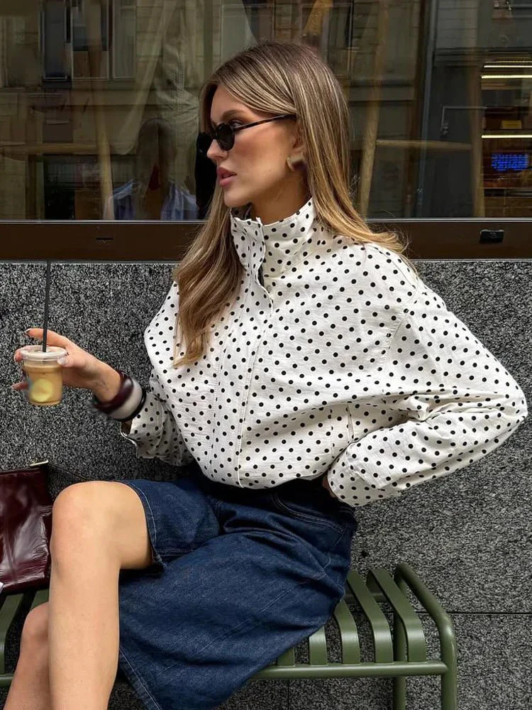 Hermine Polka Dot Jacket