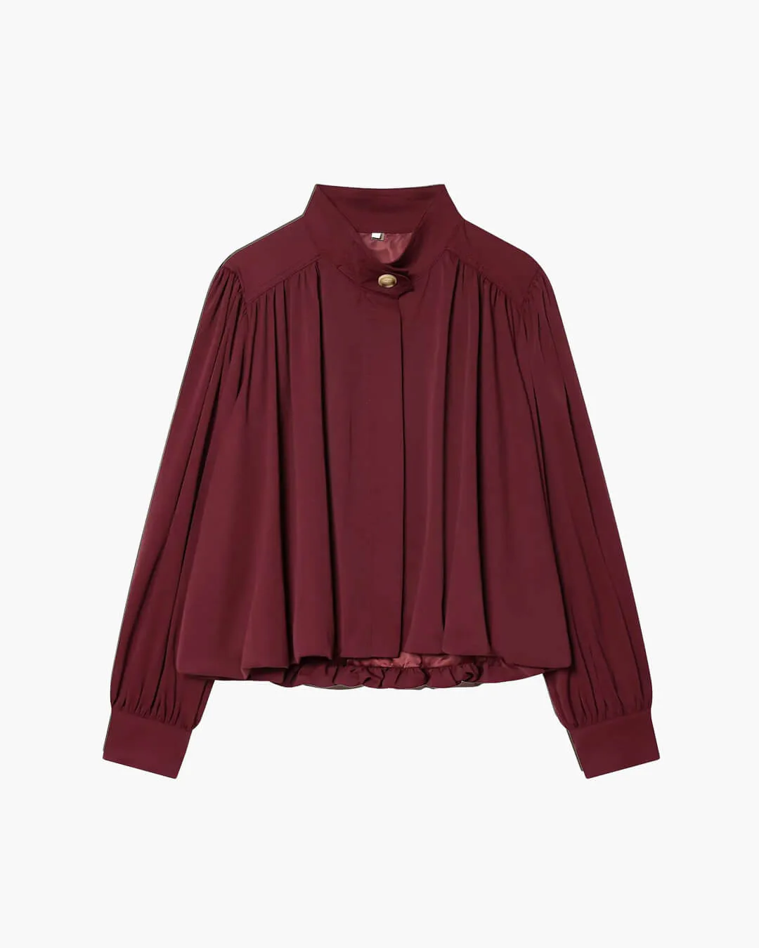 Hilda High Neck Pleated Jacket - Image 4