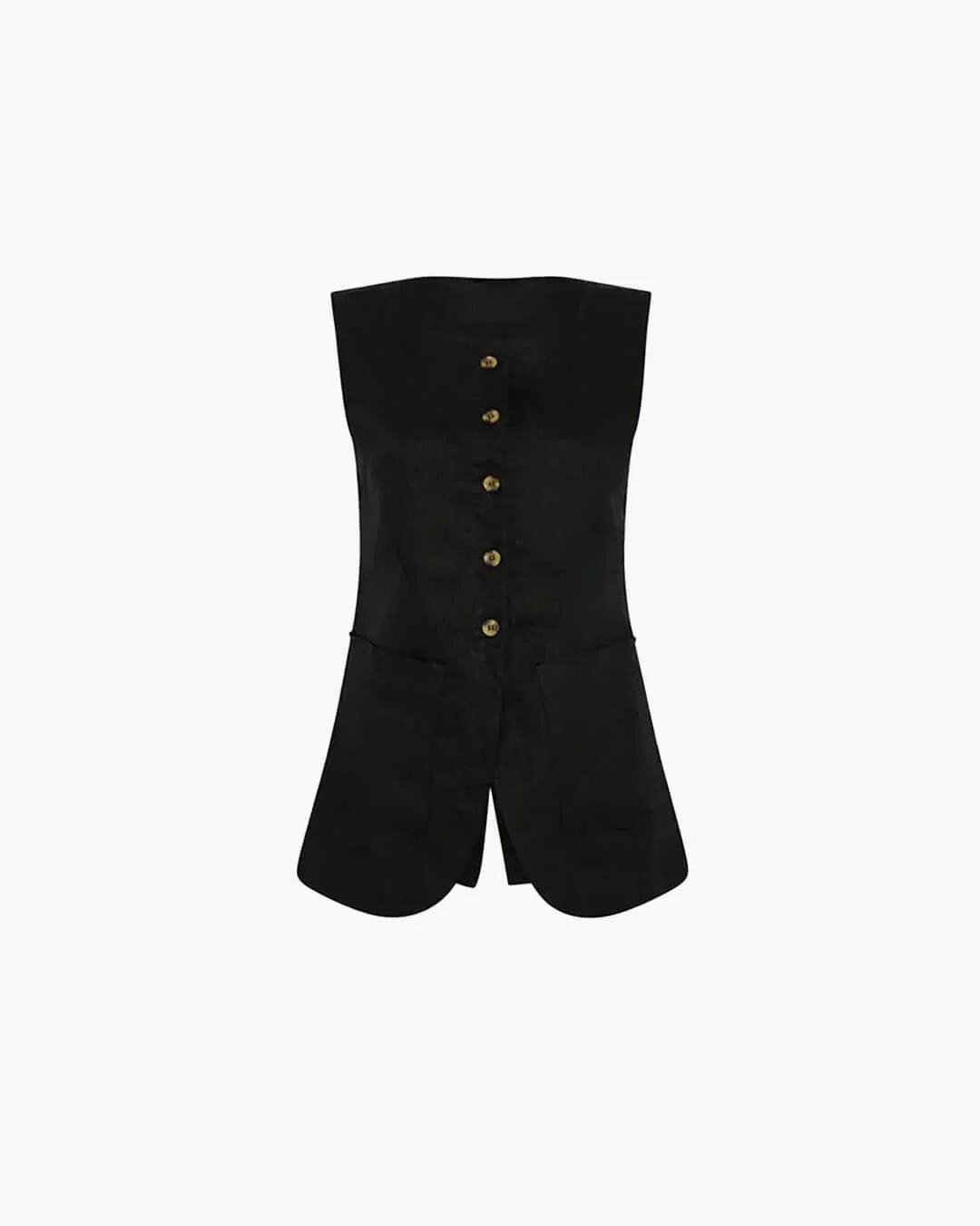 Irma Sleeveless Linen Set - Image 13
